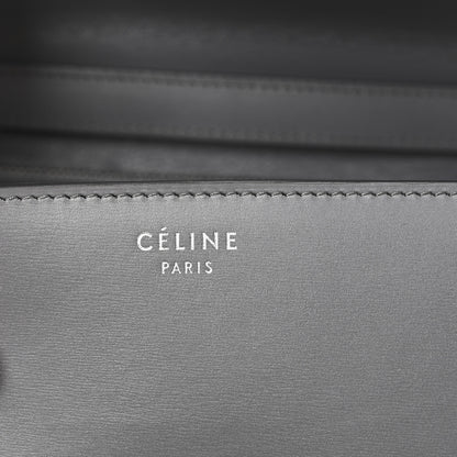 Celine Box Calfskin Medium Classic Box Flap Bag Zinc 7 of 10