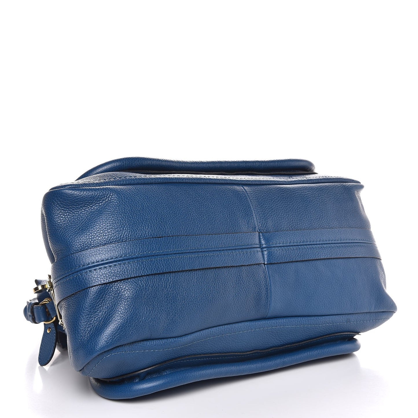 CHLOE Calfskin Medium Paraty Factory Bleu