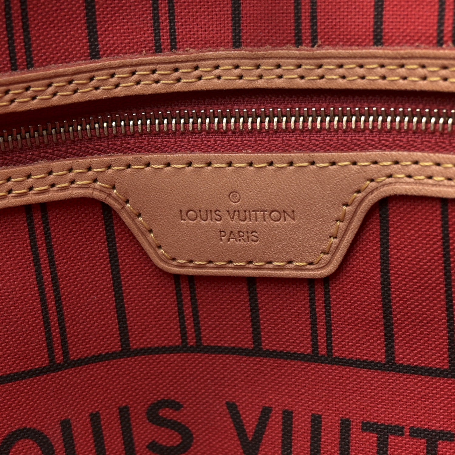 Louis Vuitton Monogram Neo Neverfull MM Cherry 7 of 10