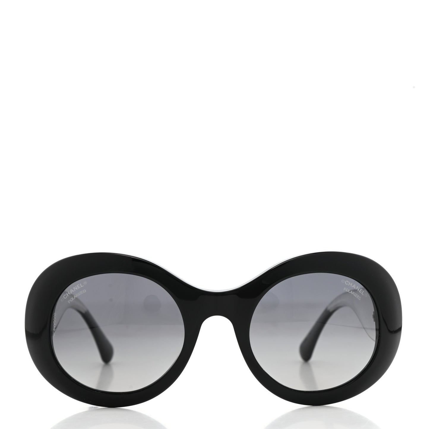 Signature Oval Polarized Sunglasses 5265 Black