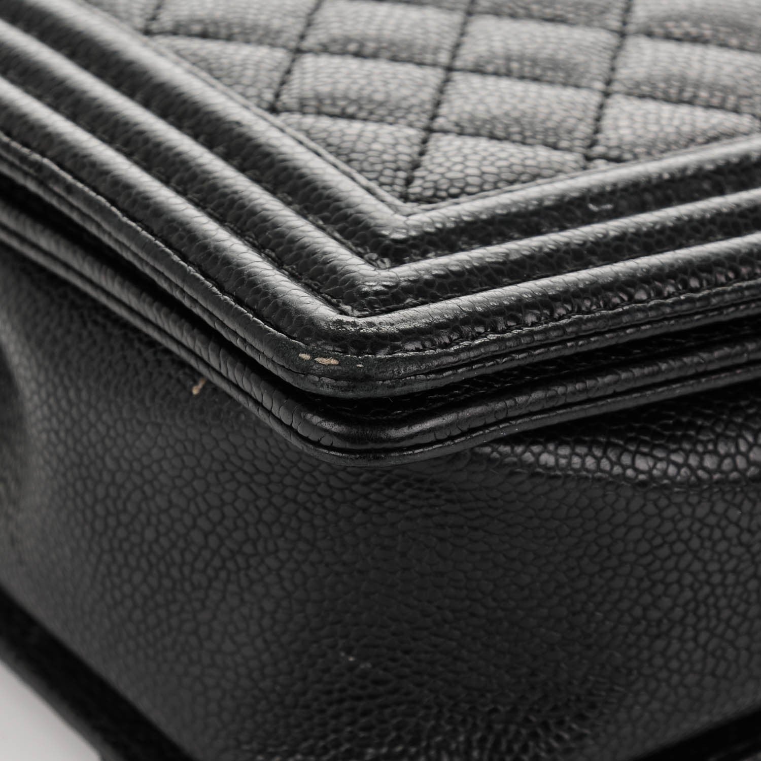 Chanel Caviar Quilted New Medium Boy Flap Black 8 of 8