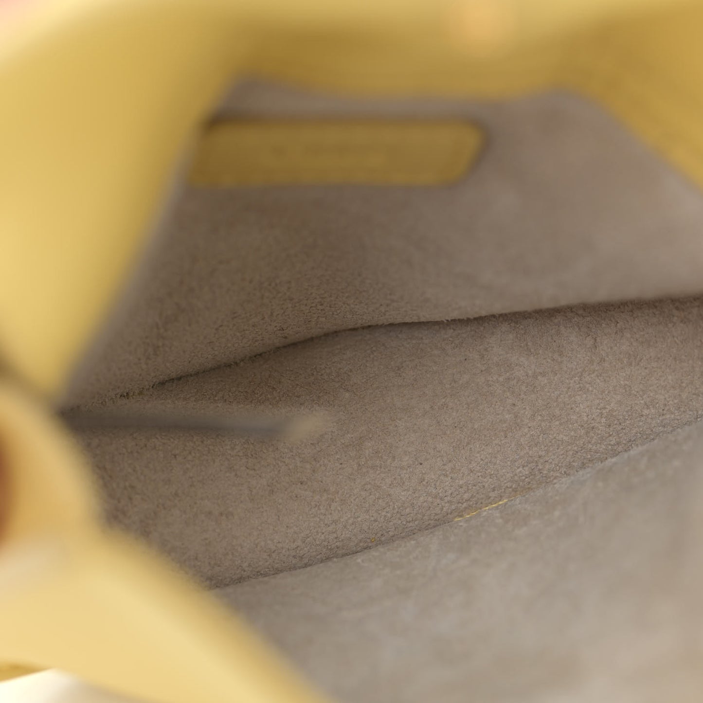Calfskin Tess Mini Crossbody Bag Yellow