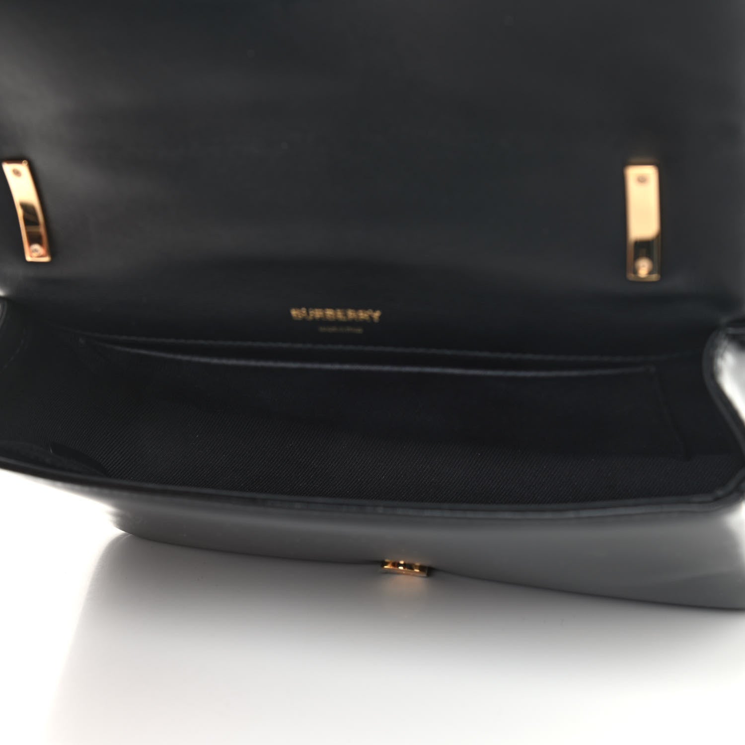 Burberry Patent Quilted Horseferry Print Small Lola Bag Black 5 of 9