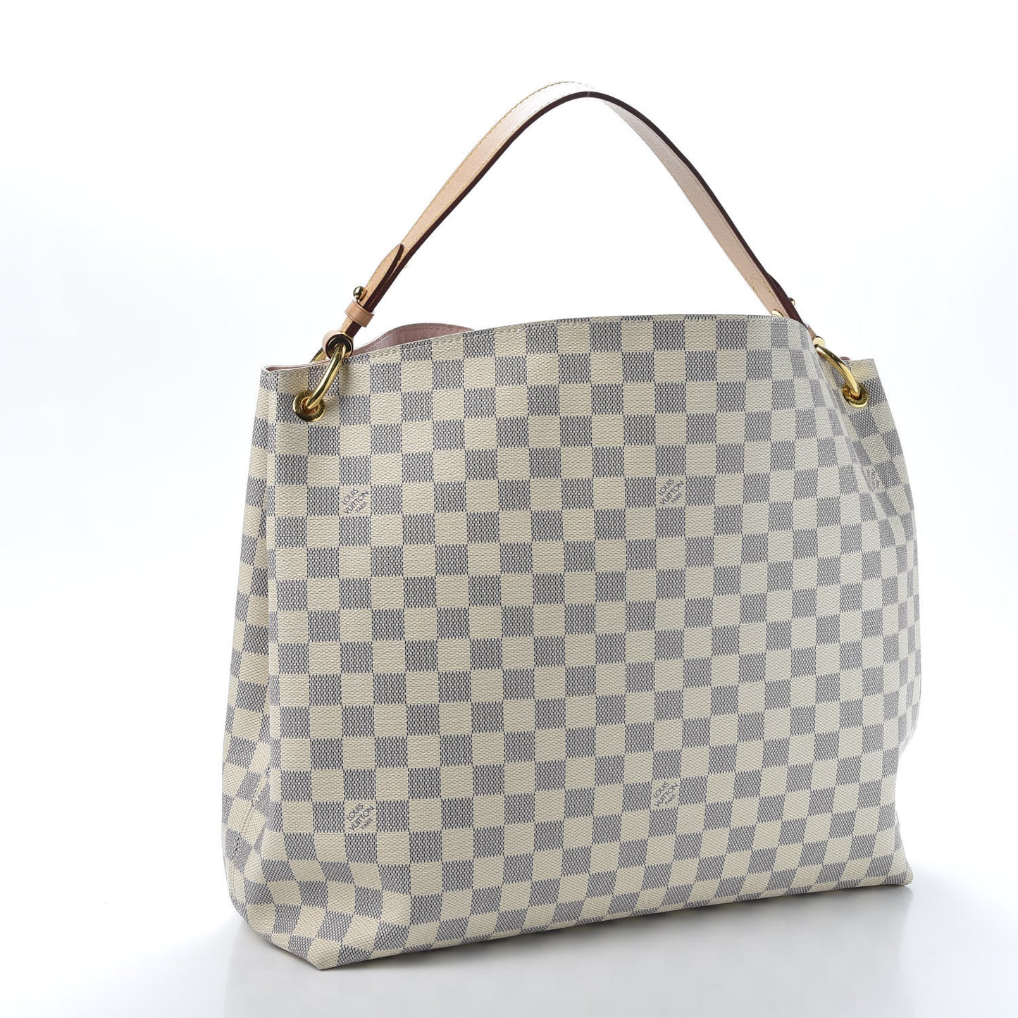 Damier Azur Graceful MM Rose Ballerine