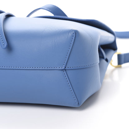 Mansur Gavriel Calfskin Mini Lady Bag Sea Blue 8 of 10