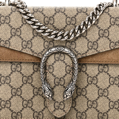 Gucci GG Supreme Monogram Mini Dionysus Shoulder Bag Taupe 8 of 12