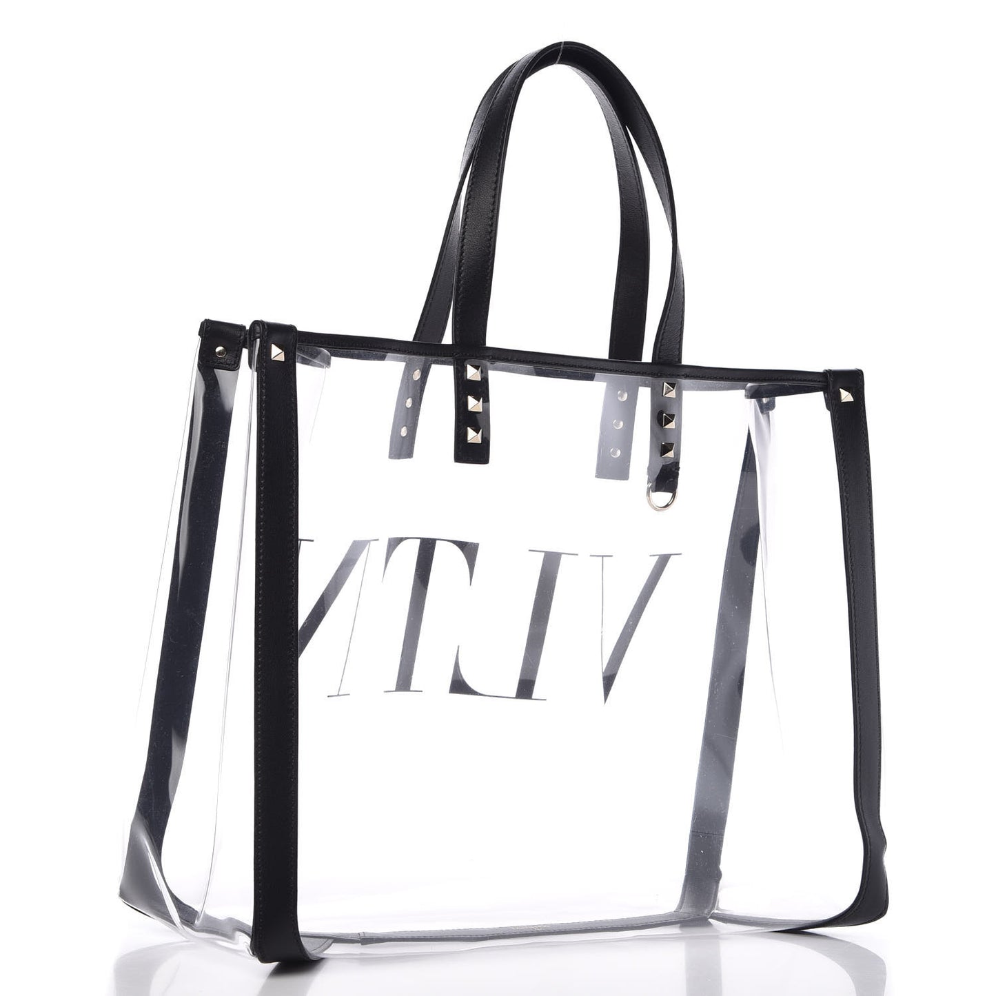 Plexy VLTN Shopping Bag Transparent