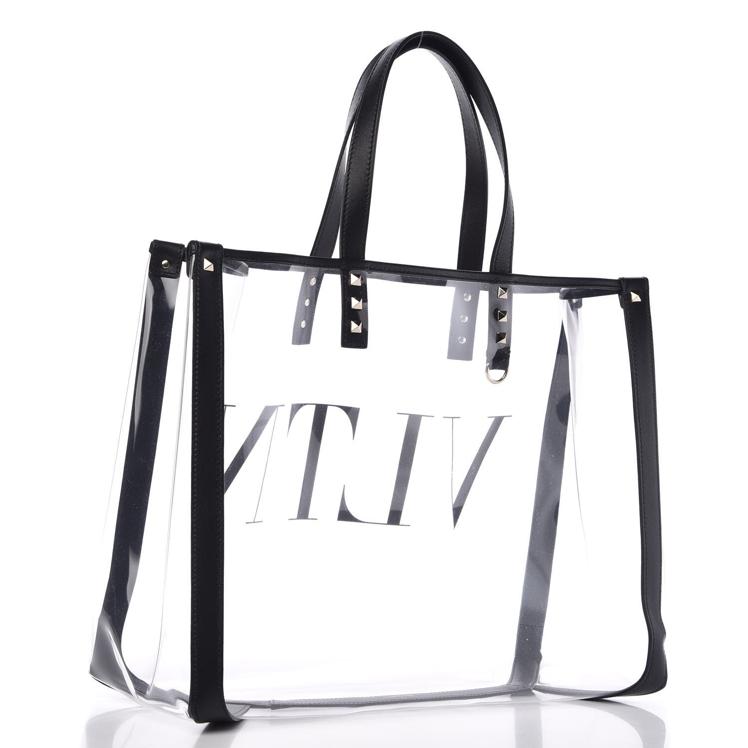 Valentino Garavani Plexy VLTN Shopping Bag Transparent 4 of 9