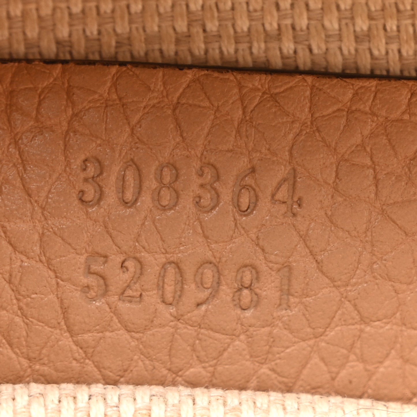 Pebbled Calfskin Small Soho Disco Bag Camelia