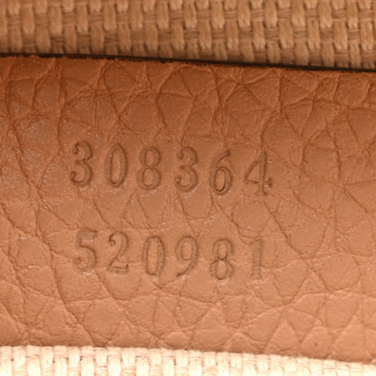 Gucci Pebbled Calfskin Small Soho Disco Bag Camelia 7 of 11