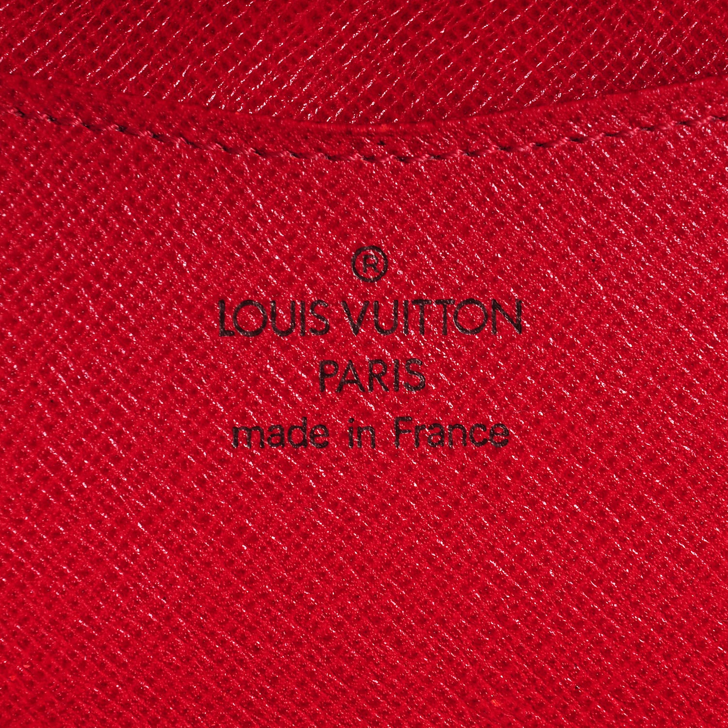Louis Vuitton Monogram Josephine Wallet Red 7 of 8