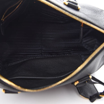 Prada Vitello Phenix Bauletto Black 5 of 10