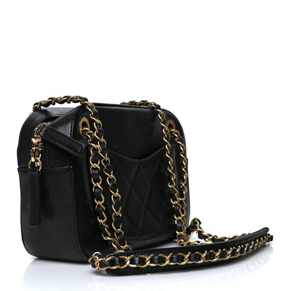 Chanel Goatskin Quilted Chanel 19 Camera Case Black 2 of 9