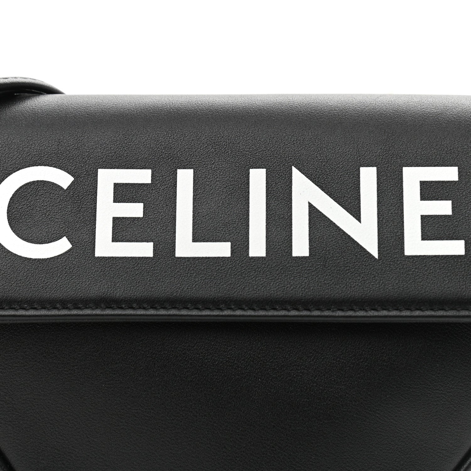 Celine Smooth Calfskin Triangle Crossbody Bag Black 6 of 11