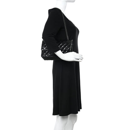 Chanel Glazed Aged Calfskin Quilted 2.55 Reissue 225 Flap So Black 2 of 10