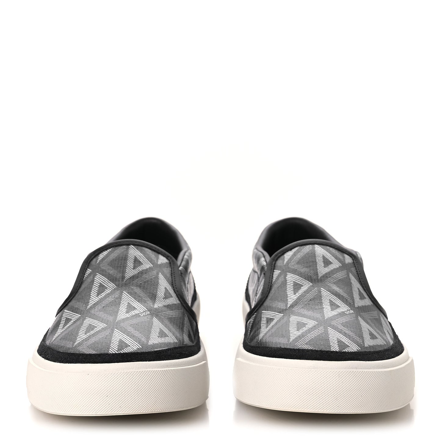 Canvas CD Diamond Mens Slip On Sneakers 41 Navy