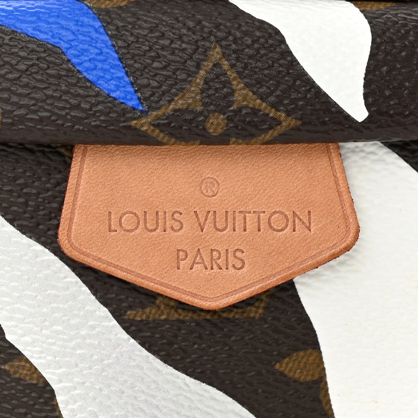 x LoL Monogram Bumbag Blue Silver