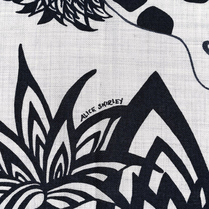 Hermes Cashmere Silk The Three Graces Shawl 140 Gris Chine Caban 2 of 6