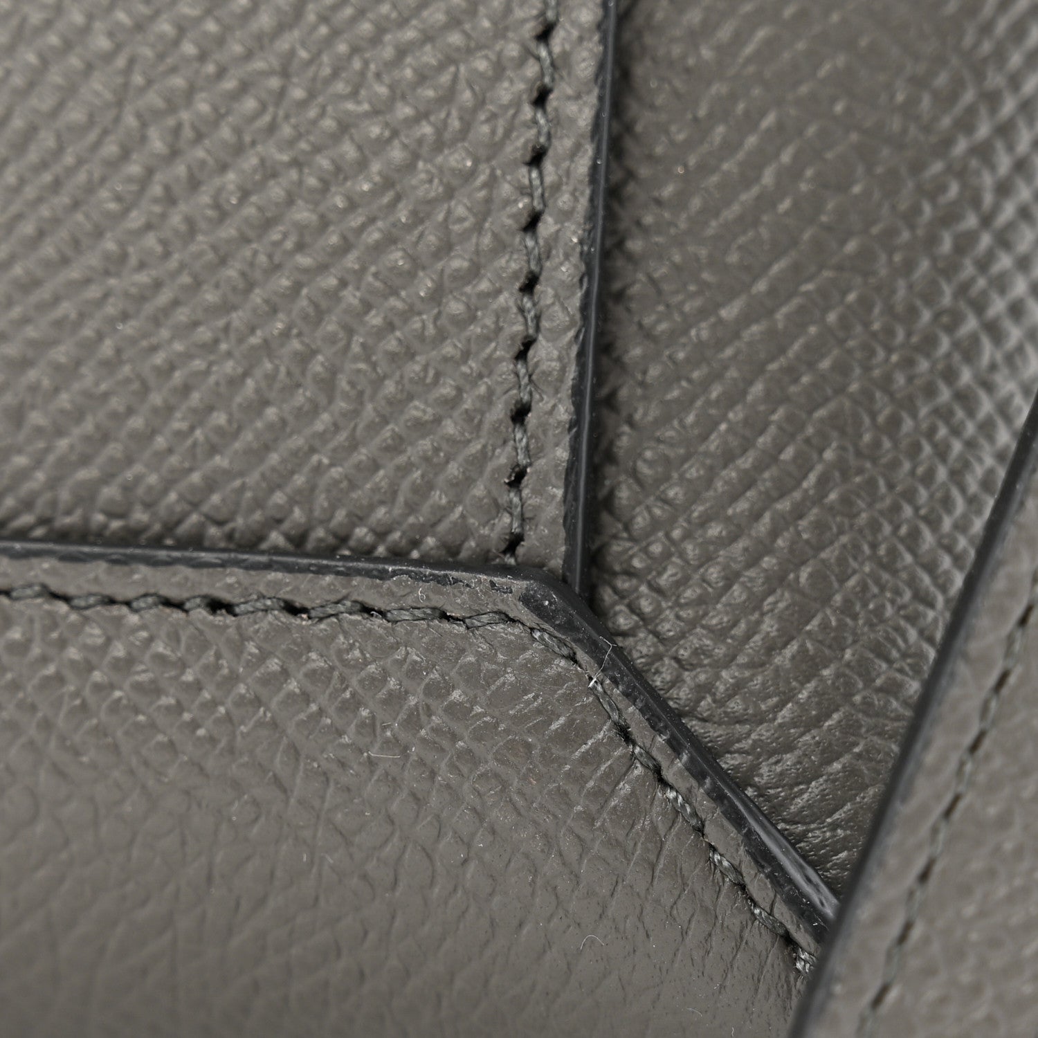 Celine Grained Calfskin Nano Belt Bag Grey 9 of 10