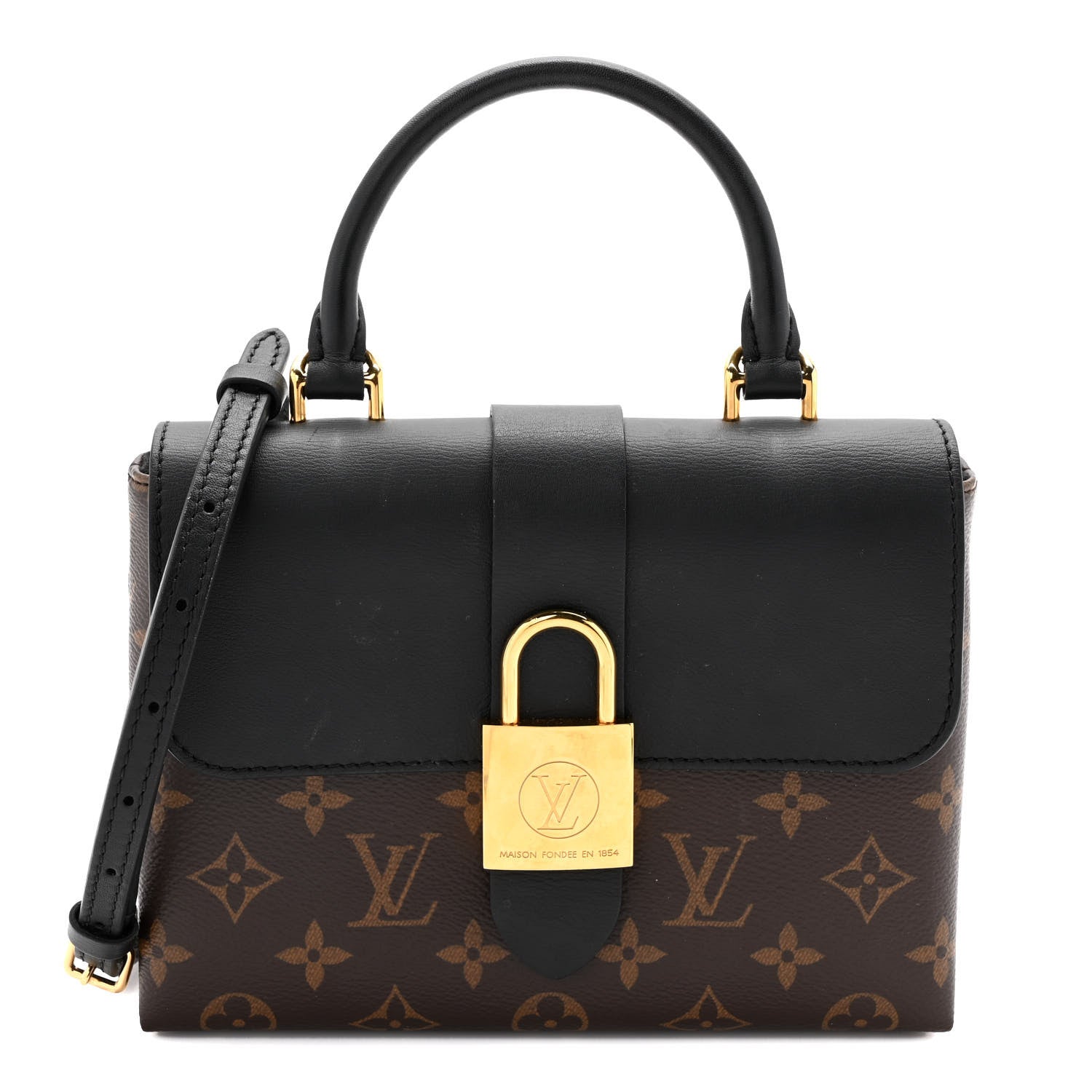 Louis Vuitton Monogram Locky BB Black 1 of 8