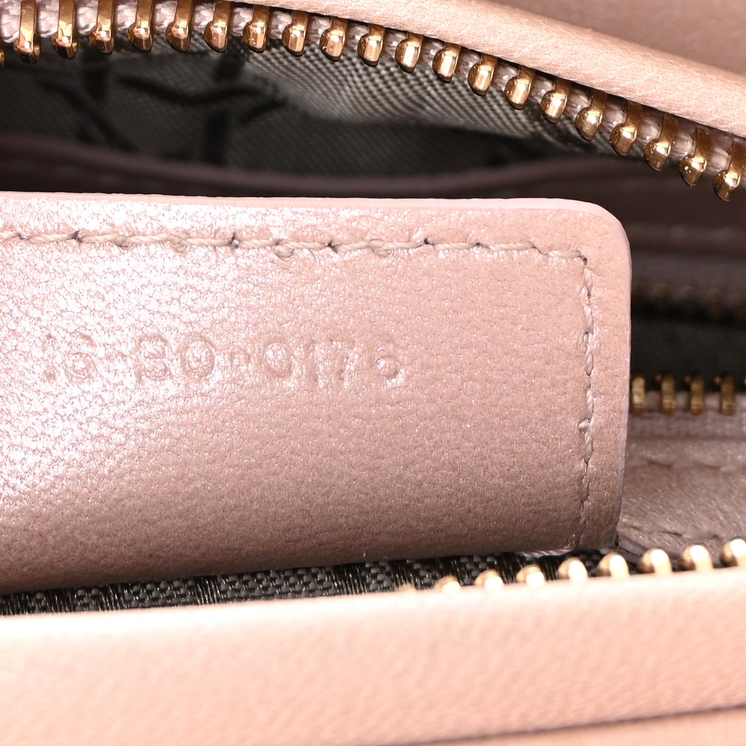 Christian Dior Pearly Lambskin Cannage Medium Lady Dior Lotus 7 of 10