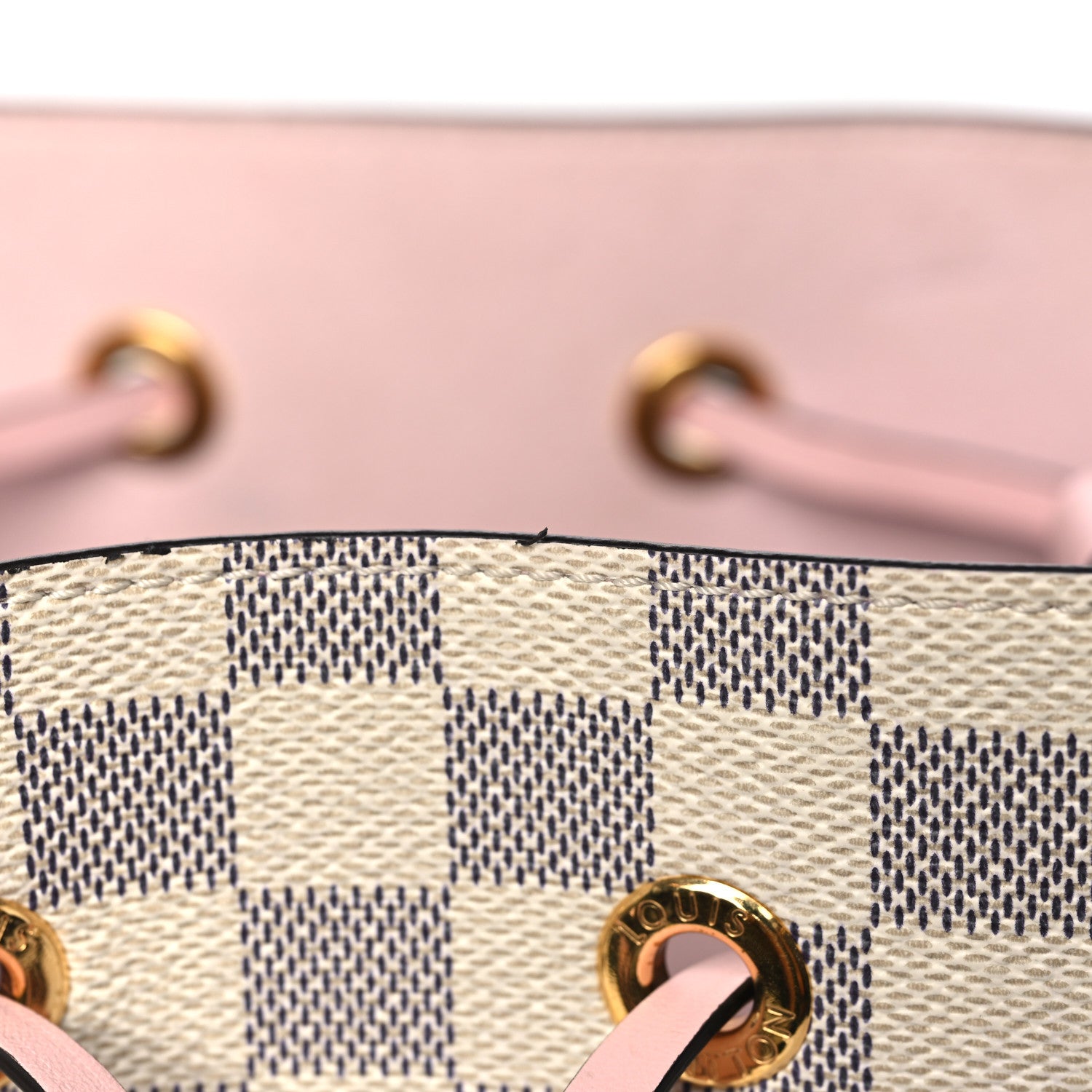 Louis Vuitton Damier Azur Neonoe MM Eau De Rose 11 of 11