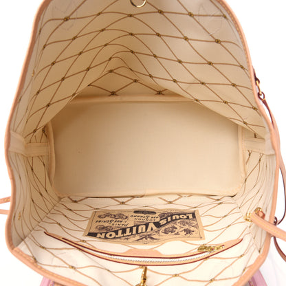 Louis Vuitton Damier Azur Summer Trunks Neo Neverfull MM 5 of 18