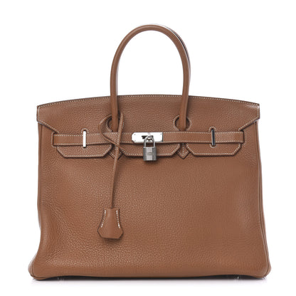 Hermes Togo Birkin 35 Gold 1 of 15