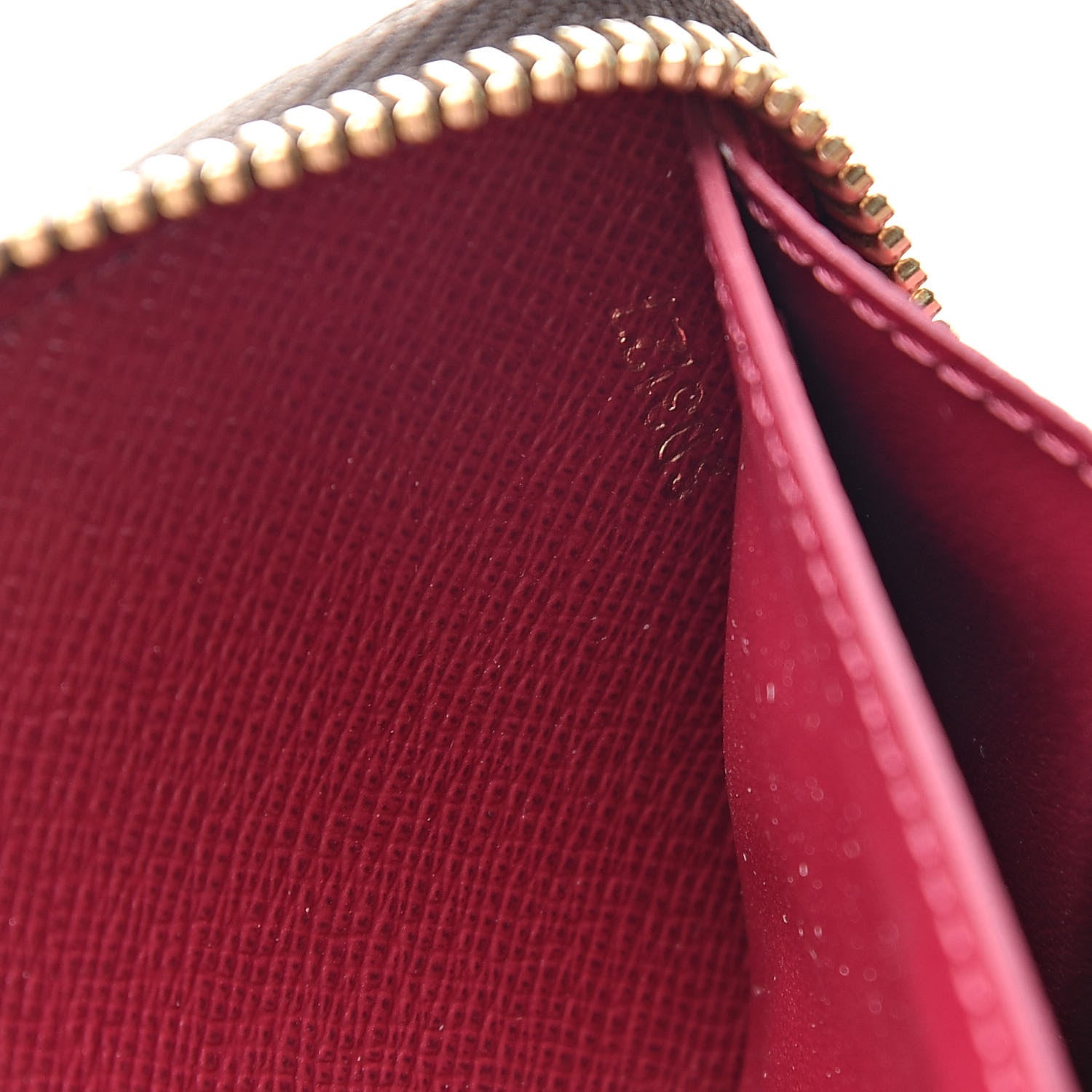 Louis Vuitton Monogram Clemence Wallet Fuchsia 7 of 8