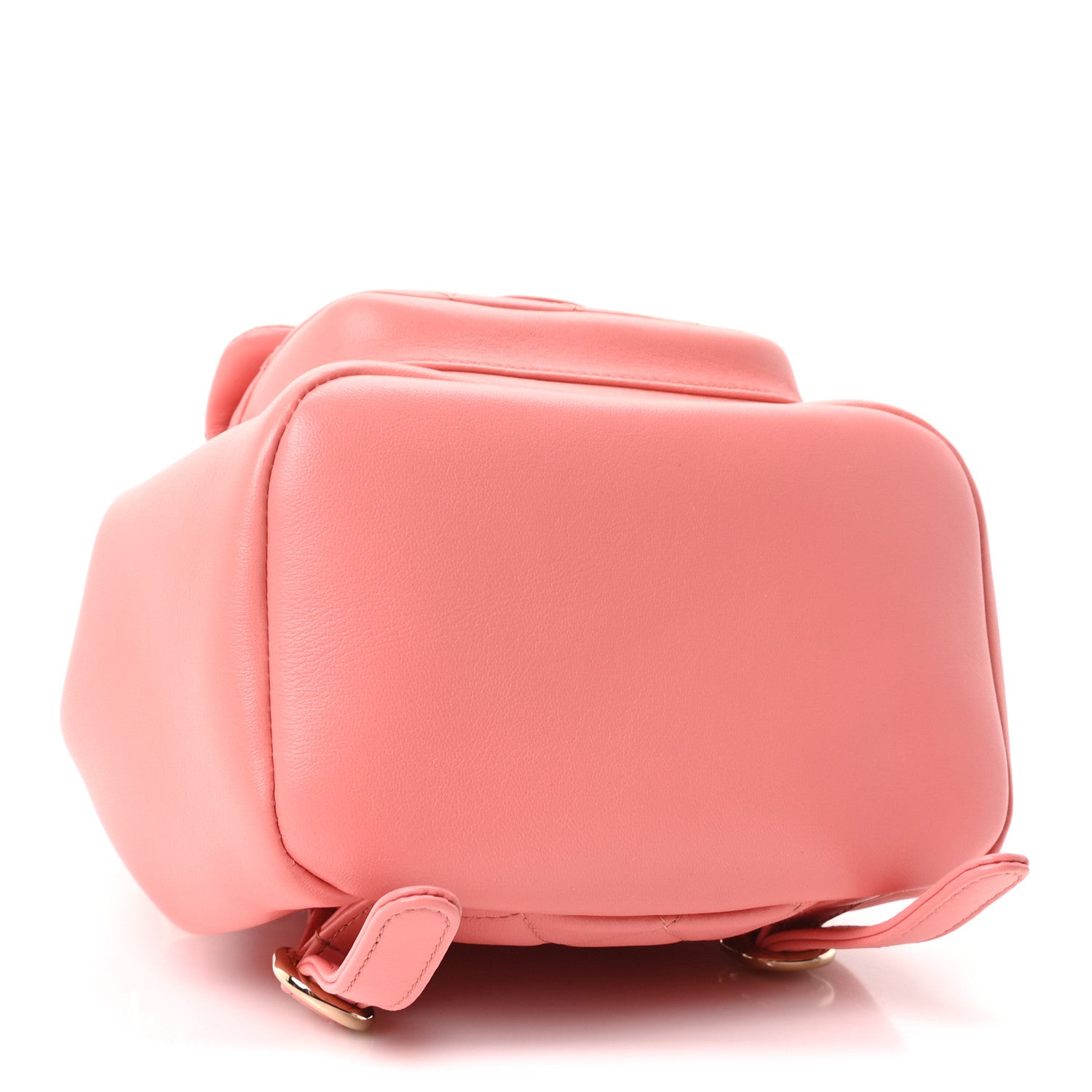 Chanel Lambskin Quilted Small Duma Drawstring Backpack Pink 3 of 10