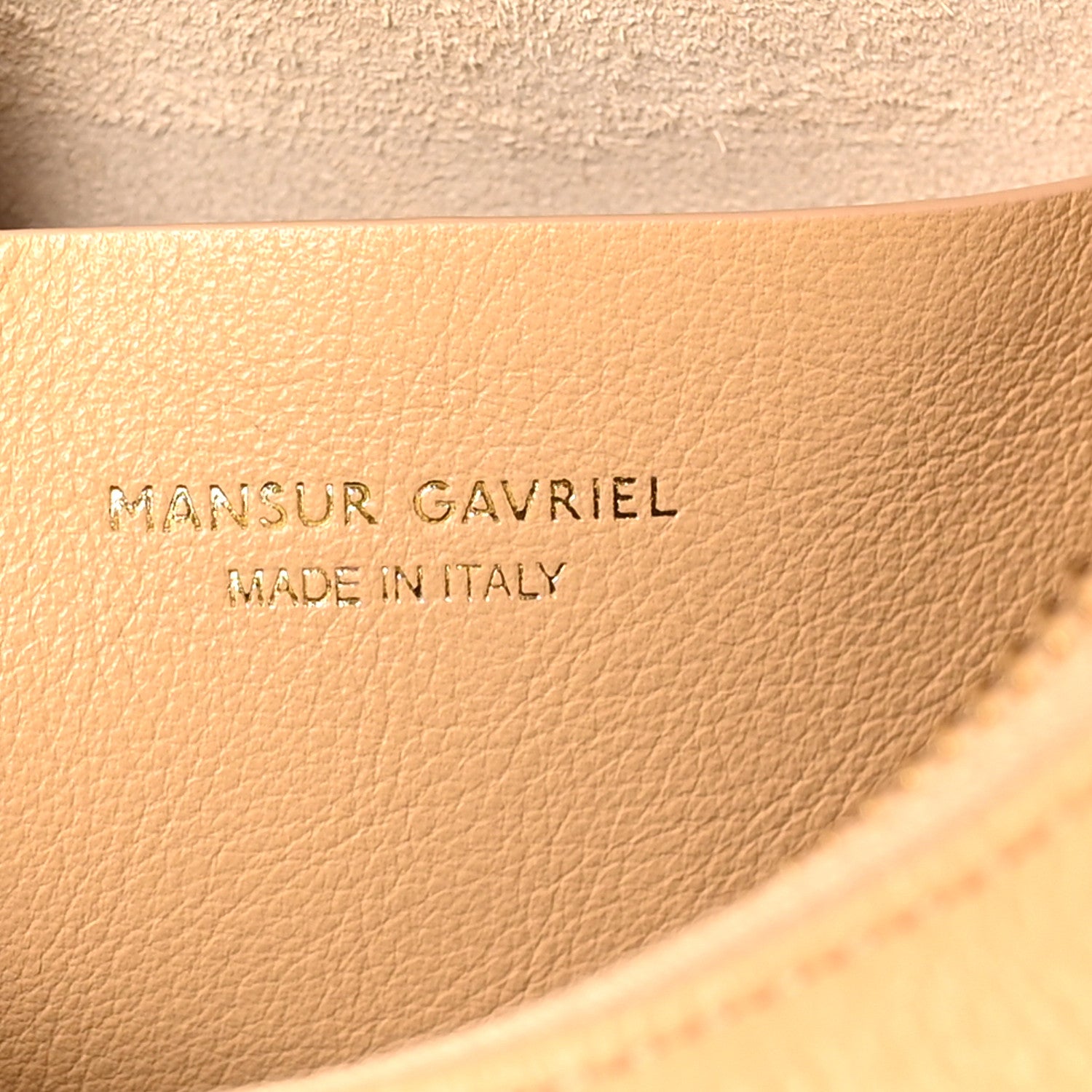 Mansur Gavriel Calfskin Mini Candy Hobo Sand 6 of 9