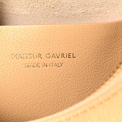 Mansur Gavriel Calfskin Mini Candy Hobo Sand 6 of 9