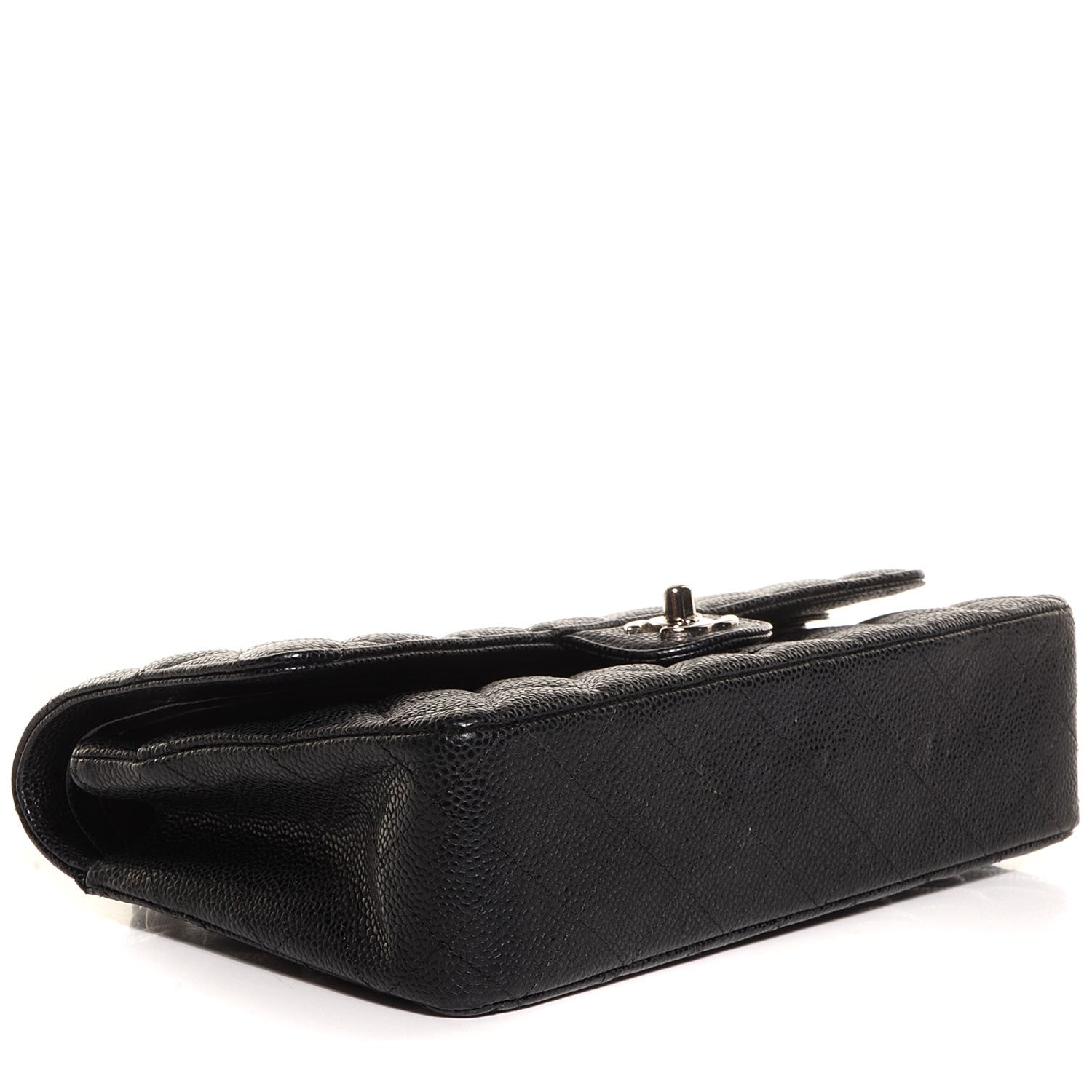 Chanel Caviar Quilted Medium Double Flap Black 4 of 8
