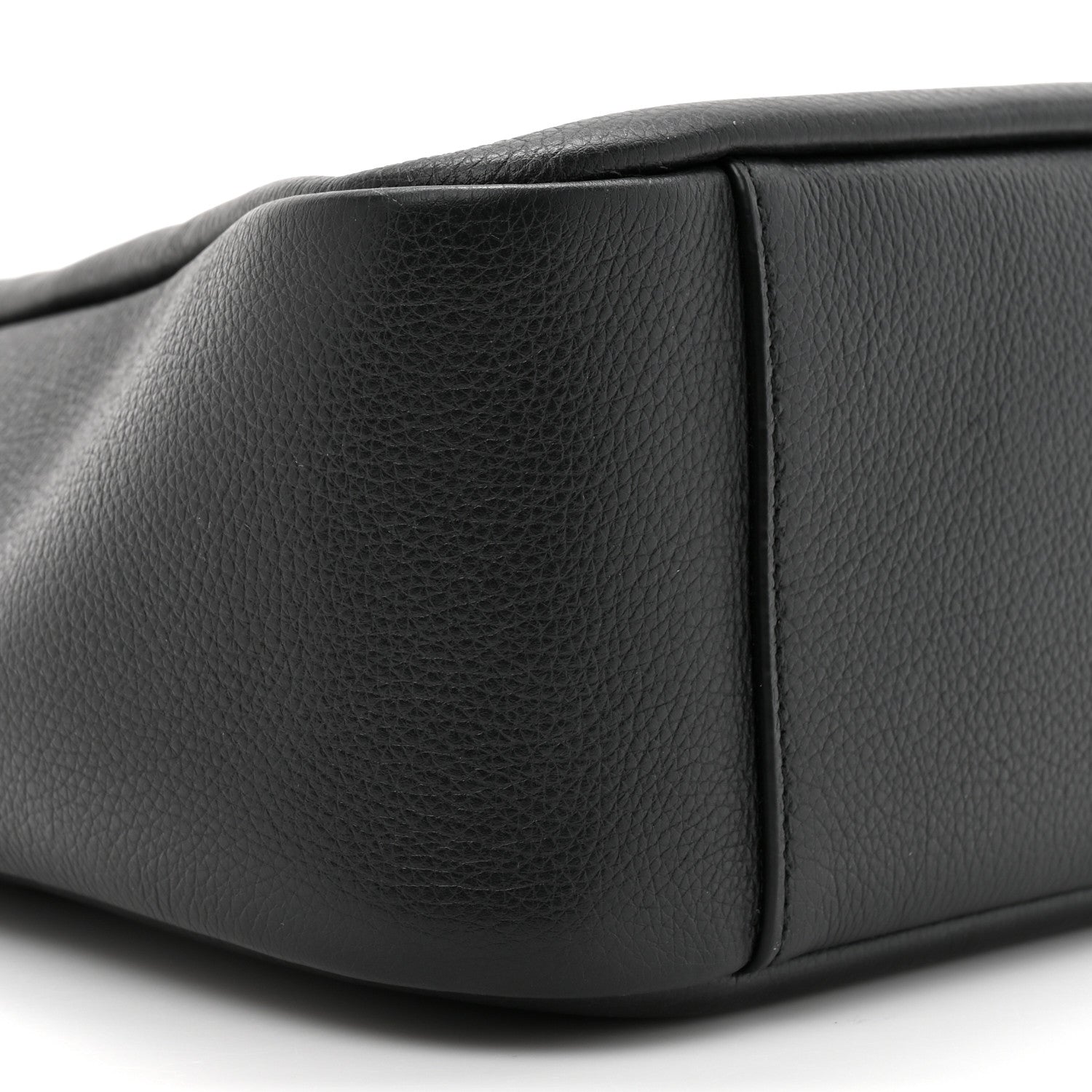 Saint Laurent Smooth Calfskin Small Le 5 A 7 Soft Hobo Black 10 of 11
