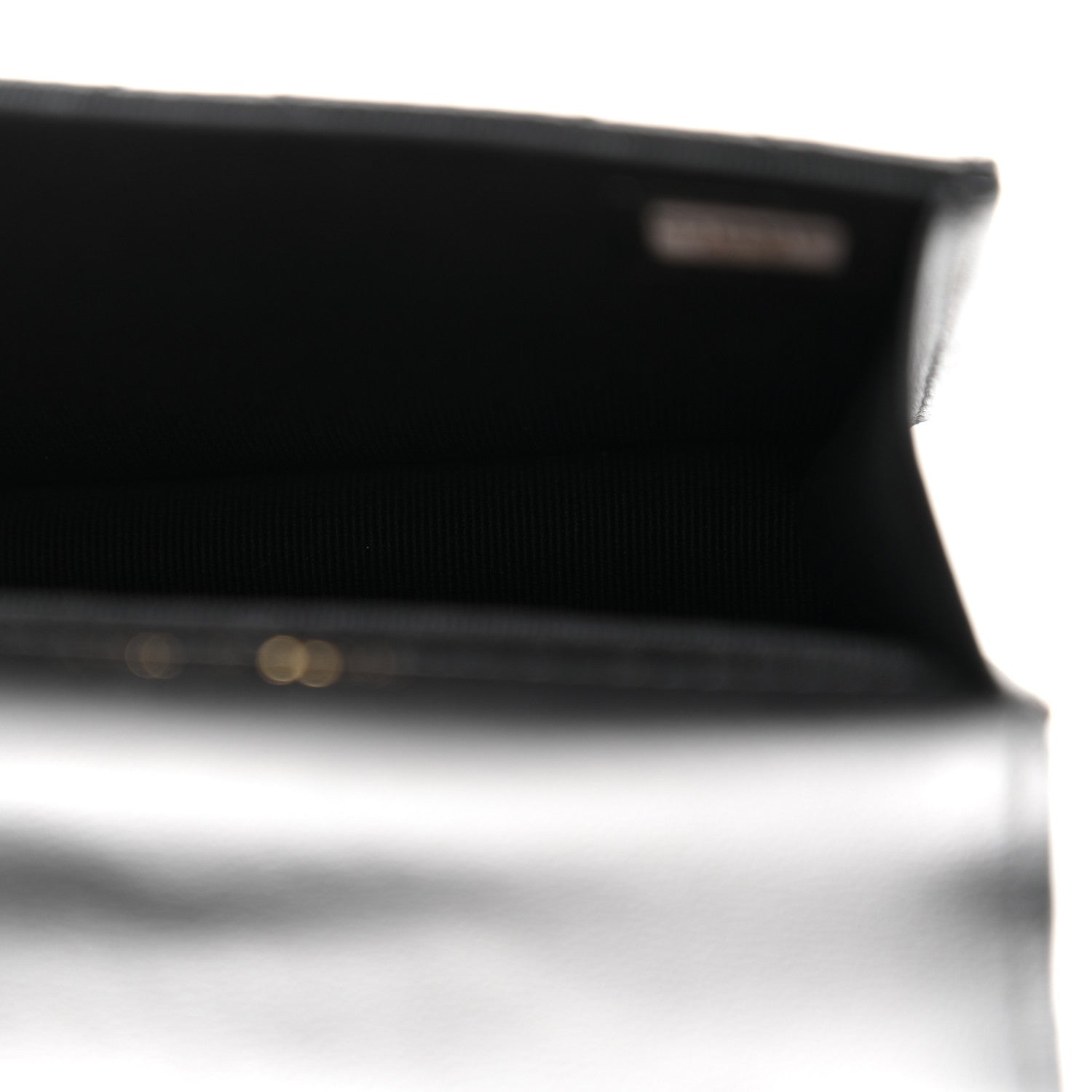 Chanel Lambskin Quilted CC Hook Card Holder Black 5 of 9