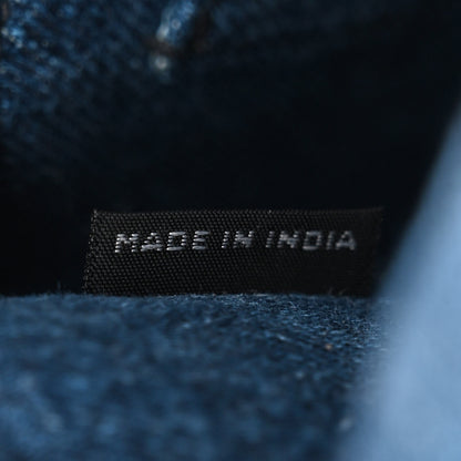 Prada Denim Small Logo Tote Bleu 7 of 11