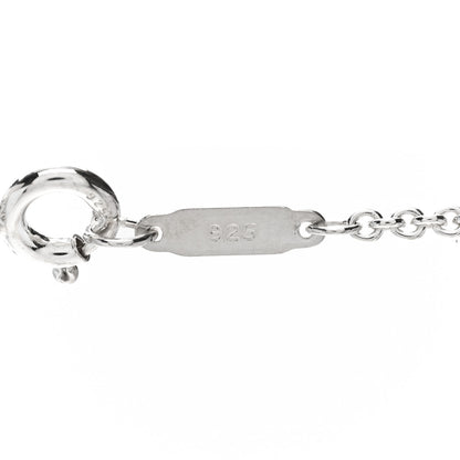 Tiffany Sterling Silver Heart Cutout Pendant Necklace 5 of 6