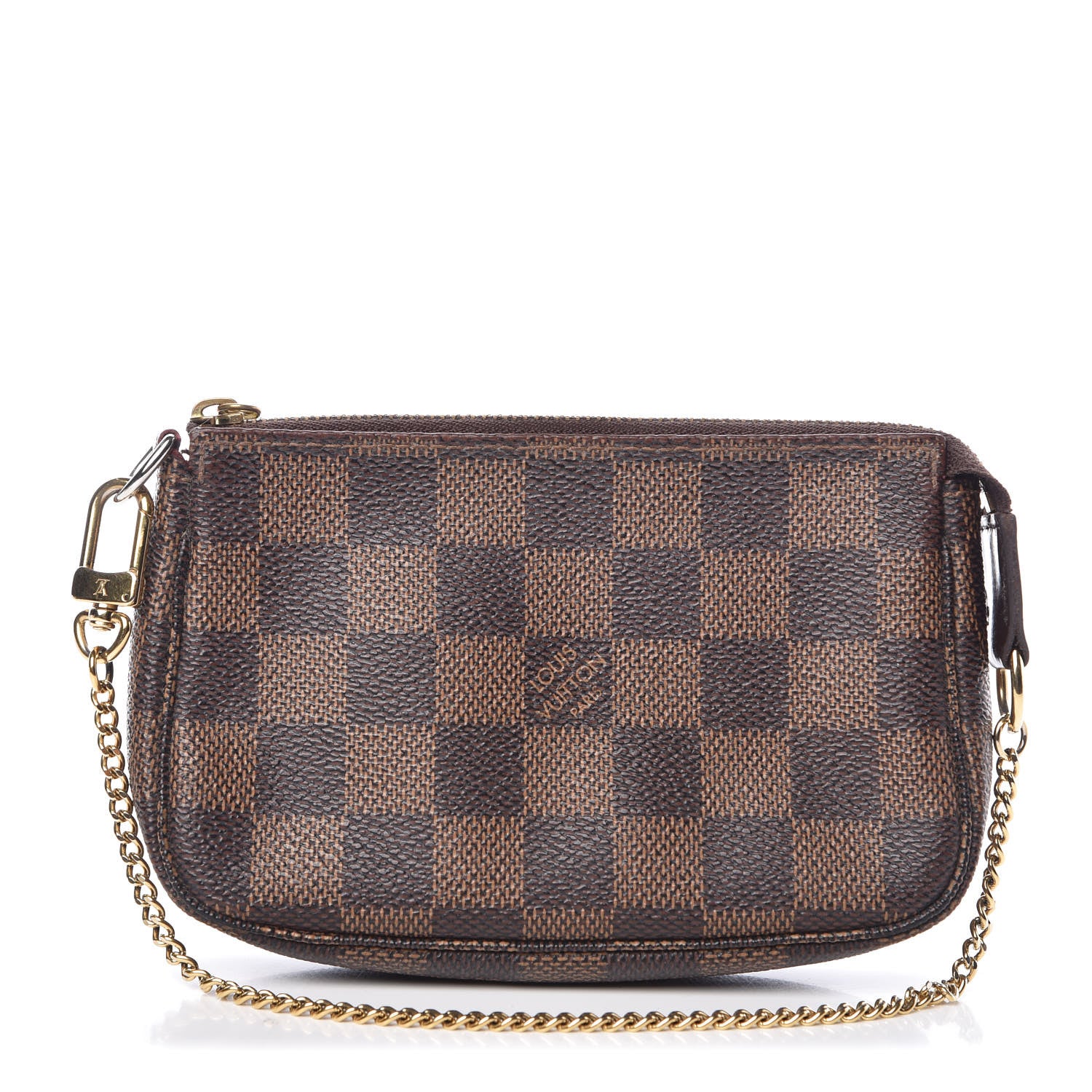 Louis Vuitton Damier Ebene Mini Pochette Accessories 1 of 11