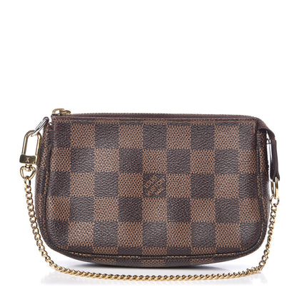 Louis Vuitton Damier Ebene Mini Pochette Accessories 1 of 11