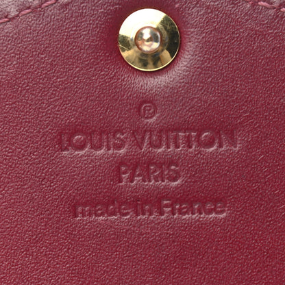 Louis Vuitton Vernis Sarah Wallet NM Magenta 5 of 6