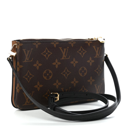 Louis Vuitton Reverse Monogram Giant Double Zip Pochette 3 of 9