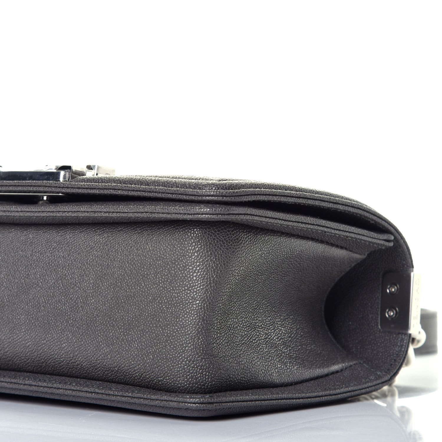Chanel Caviar Quilted Small Boy Flap Grey 9 of 10