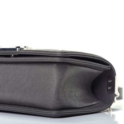 Chanel Caviar Quilted Small Boy Flap Grey 9 of 10