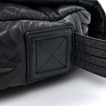 Chanel Nylon Small Coco Cocoon Messenger Bag Black 13 of 14