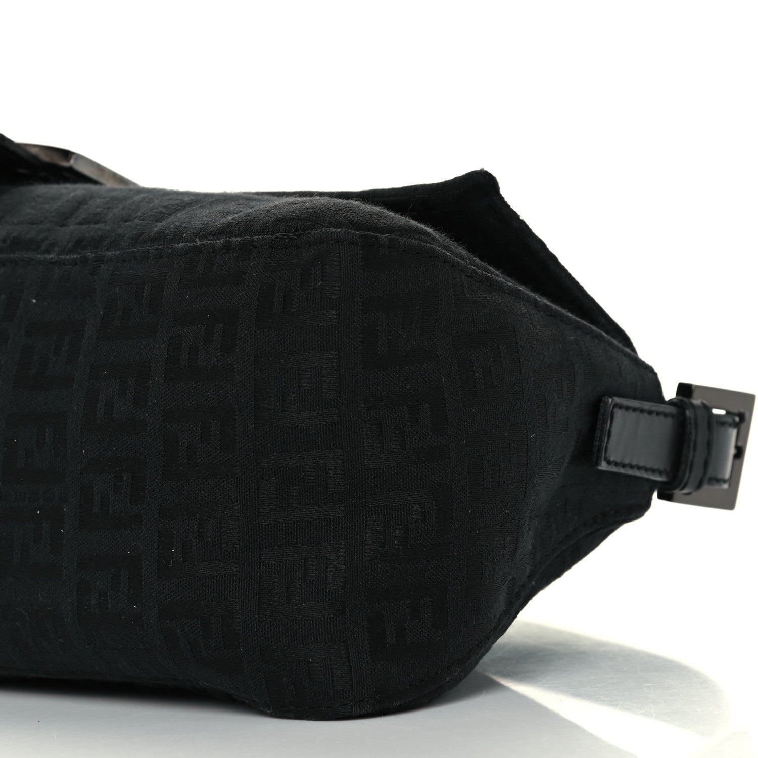 Fendi Zucchino Baguette Black 9 of 10