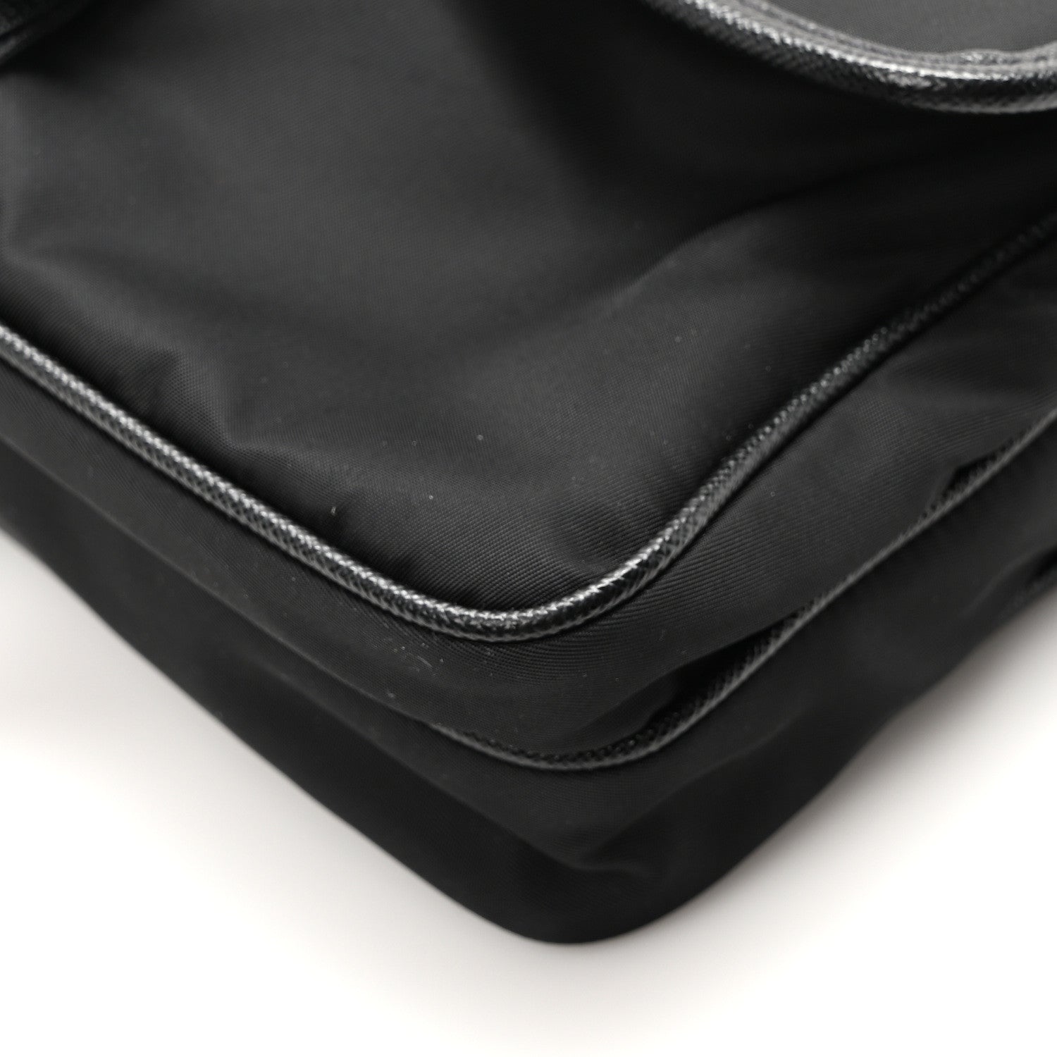 Prada Re-Nylon Saffiano Shoulder Bag Black 10 of 10