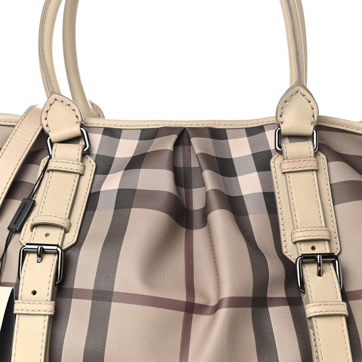 Smoked Check Small Northfield Tote Trench