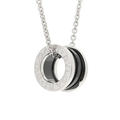 Bulgari Sterling Silver Ceramic Save The Children Pendant Necklace 5 of 6