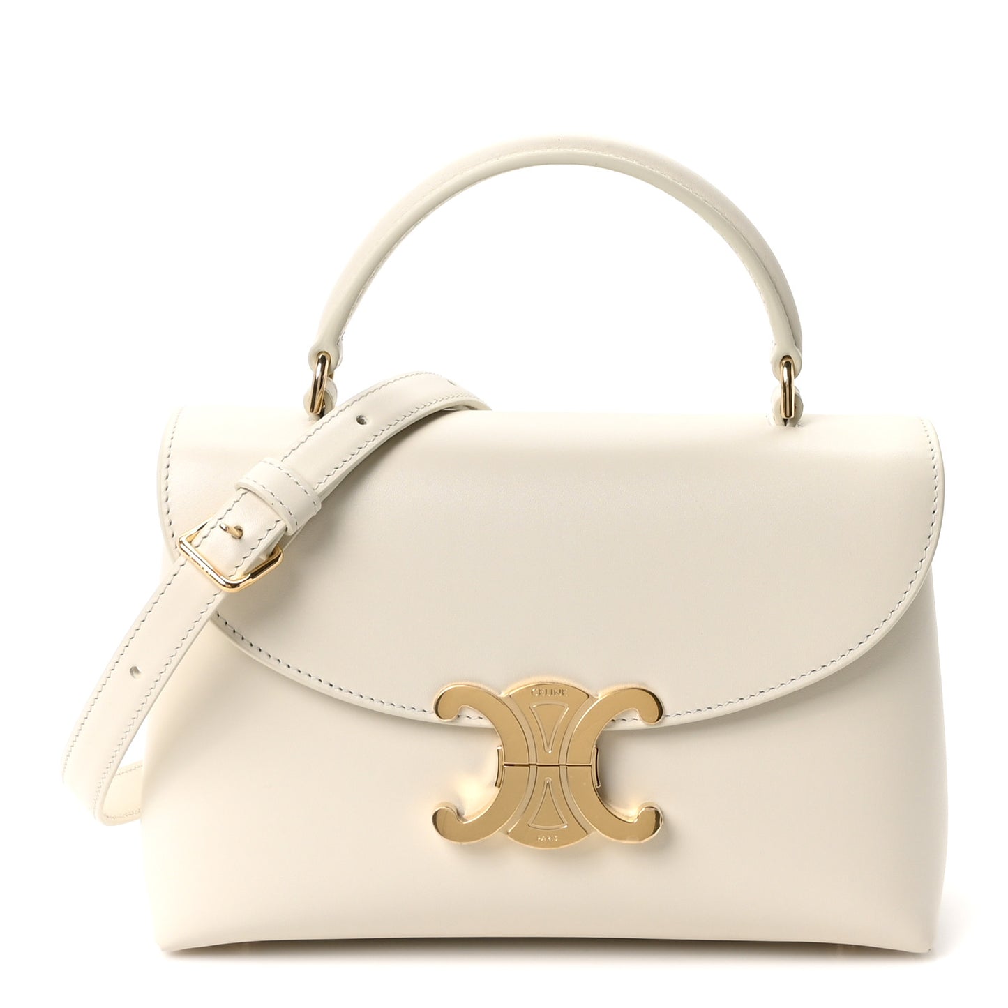 Smooth Satinated Calfskin Teen Nino Rice