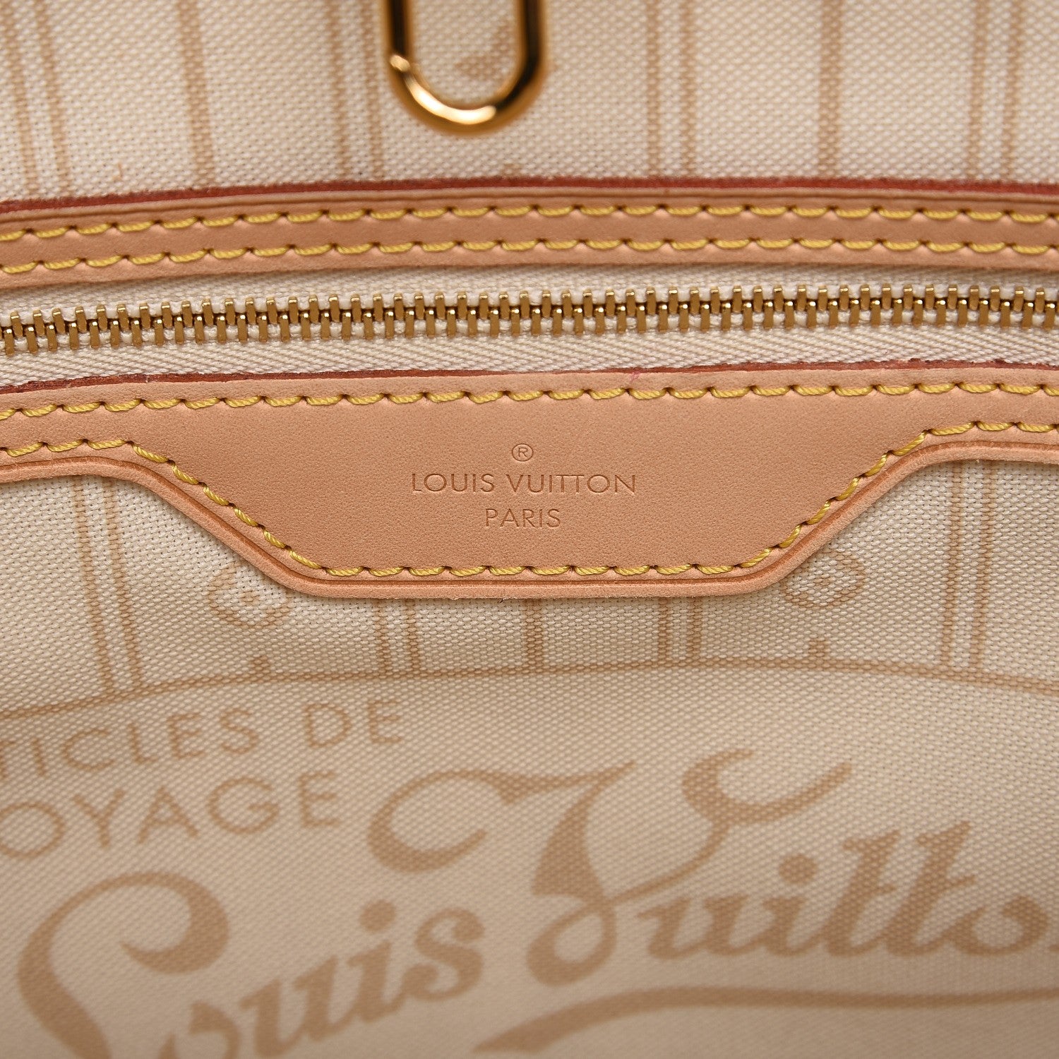 Louis Vuitton Damier Azur Neverfull MM 6 of 8